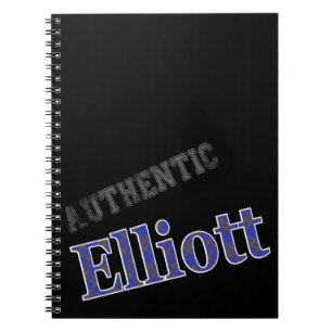 Authentischer Designklan Elliott Tartan Notizblock