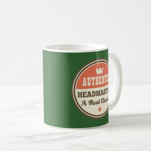 Authentischer Direktor ein wirklicher Klassiker Kaffeetasse (VorderseiteRechts)