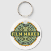 Authentischer Filmemacher Schlüsselanhänger (Vorderseite)
