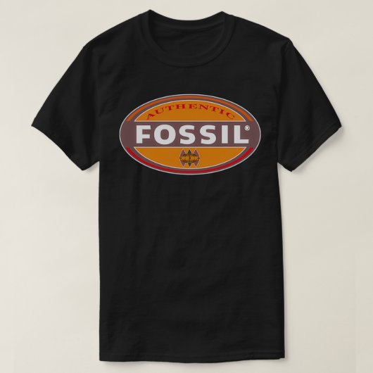 Authentischer Fossil T-Shirt (Design vorne)
