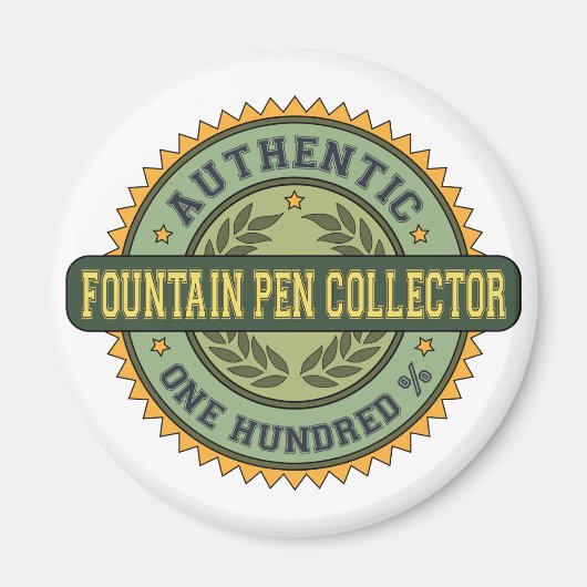 Authentischer Fountain Pen Collector Magnet (Vorne)