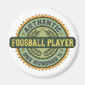 Authentischer Fußballspieler Magnet (Vorne)