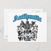 Authentischer Geezer Postkarte (Vorne/Hinten)
