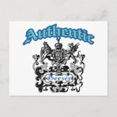 Authentischer Geezer Postkarte (Vorderseite)