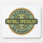 Authentischer Gehaltsabrechnungsspezialist Mousepad (Vorne)