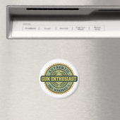 Authentischer Gun-Enthusiast Magnet (In Situ (Geschirrspüler))