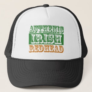 Authentischer irischer Redhead Truckerkappe