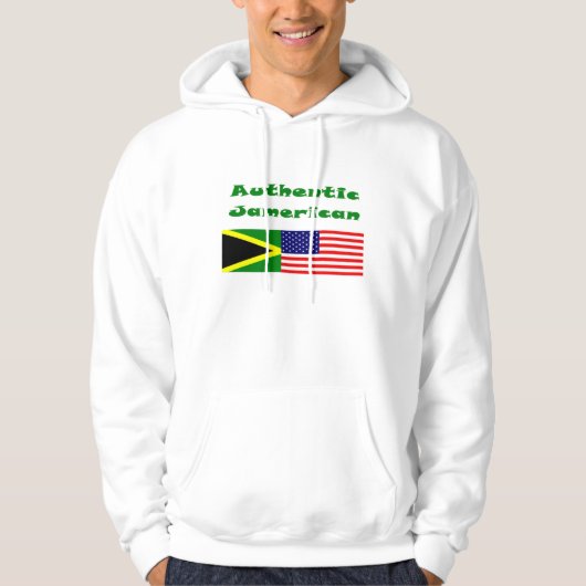 Authentischer Jamerican Hoodie (Vorderseite)