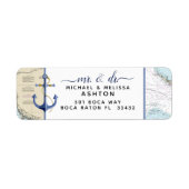 Authentischer #Nautical Chart Anchor #Florida #Wed (Vorne)