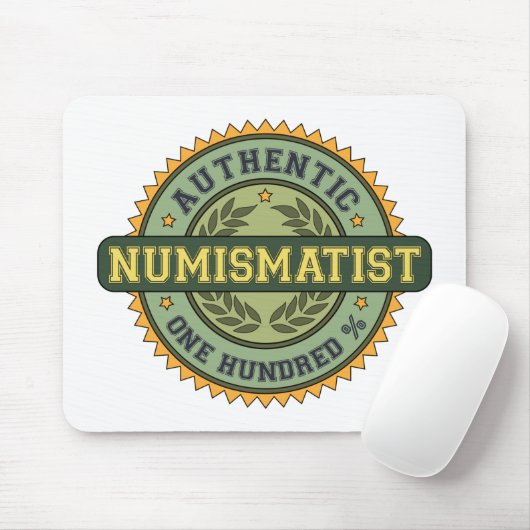 Authentischer Numismatist Mousepad (Mit Mouse)