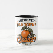 Authentischer Old Towne Orange Becher Tasse (Zentrum)