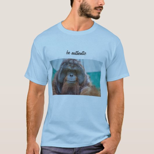 authentischer Orang-Utan-T - Shirt (Vorderseite)