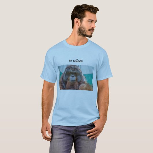 authentischer Orang-Utan-T - Shirt (Vorne ganz)