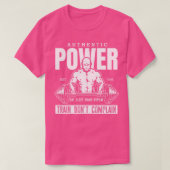 Authentischer Power T-Shirt (Design vorne)