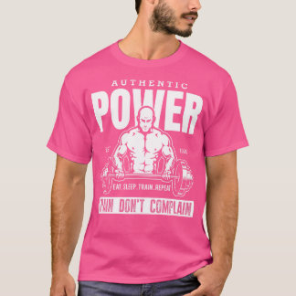 Authentischer Power T-Shirt