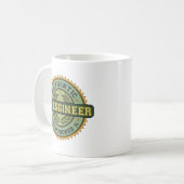 Authentischer QA-Ingenieur Kaffeetasse (Vorderseite Links)