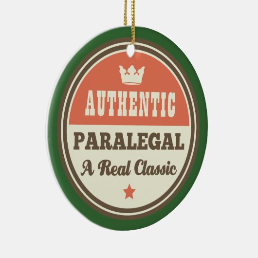 Authentischer Rechtsassistent ein wirklicher Keramik Ornament (Rechts)