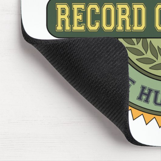 Authentischer Rekordkollektor Mousepad (Ecke)