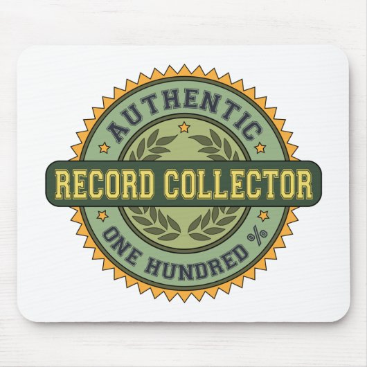 Authentischer Rekordkollektor Mousepad (Vorne)