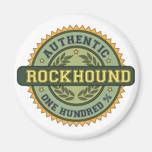 Authentischer Rockhound Magnet