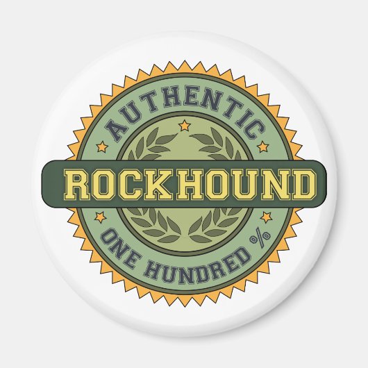Authentischer Rockhound Magnet (Vorne)