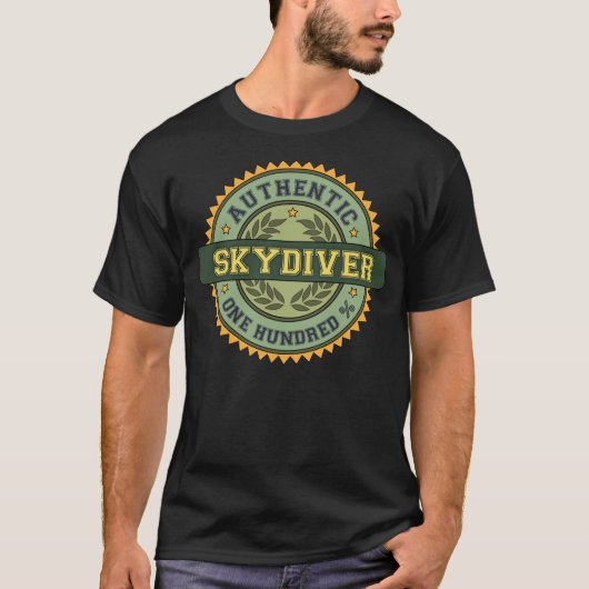 Authentischer Skydiver T-Shirt (Vorderseite)