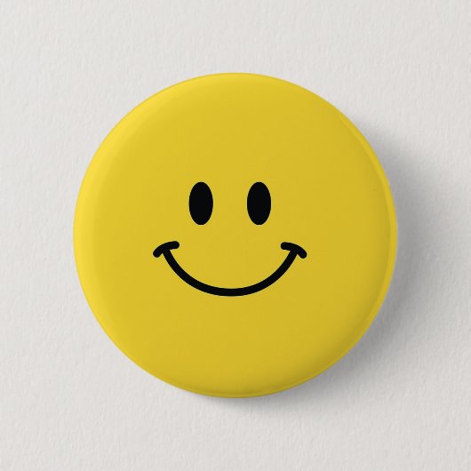 Authentischer Smiley Button (Vorderseite)