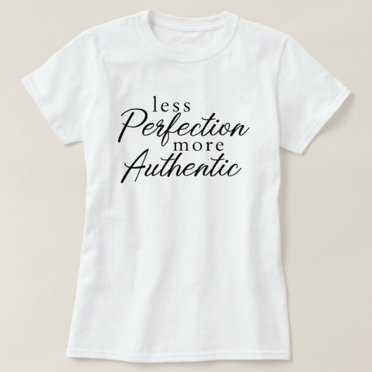 Authentischer T-Shirt (Design vorne)