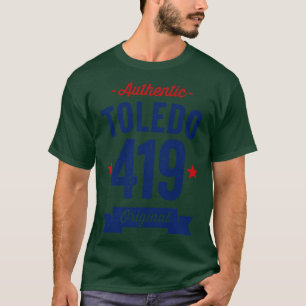 Authentischer Toledo 419 Bereichscode T-Shirt