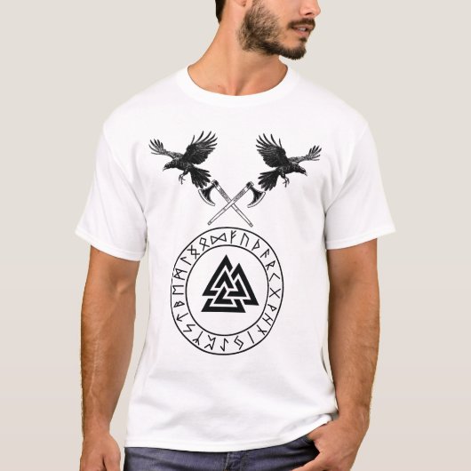 Authentischer Viking-T - Shirt | Norse Mythology A (Vorderseite)