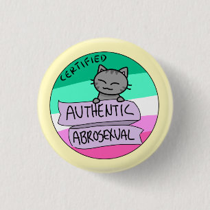 Authentisches Abrosexual Button