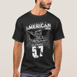 Authentisches amerikanisches Eisen Classic 57 Chev T-Shirt