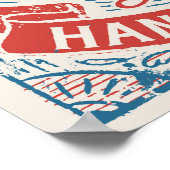 Authentisches Bierposter Poster (Ecke)