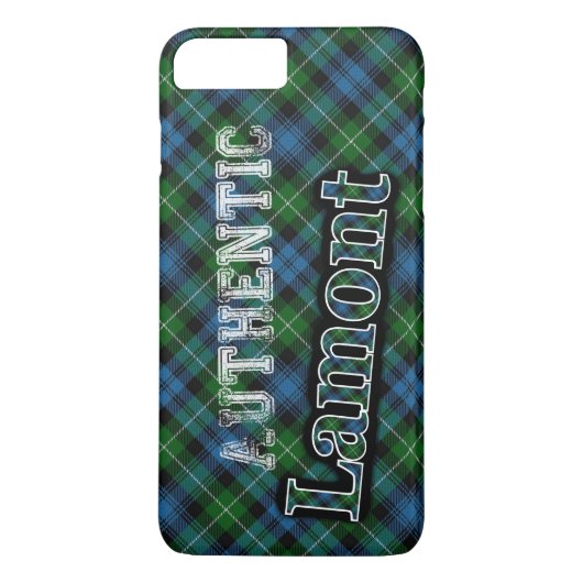 Authentisches Clan Lamont Scottish Tartan Design Case-Mate iPhone Hülle (Rückseite)