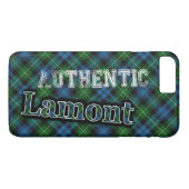 Authentisches Clan Lamont Scottish Tartan Design Case-Mate iPhone Hülle (Rückseite (Horizontal))