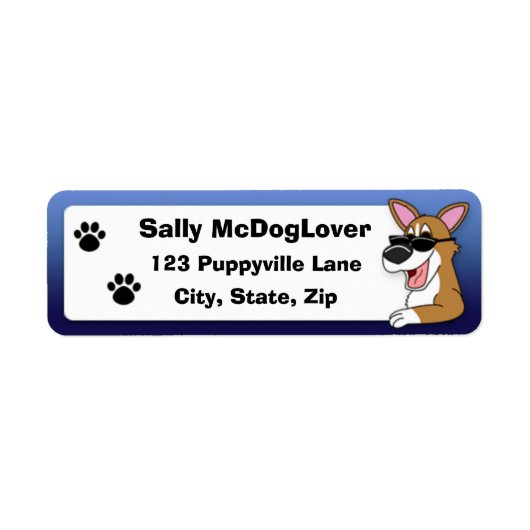 Authentisches Cooles Pembroke Welsh Corgi (Vorne)