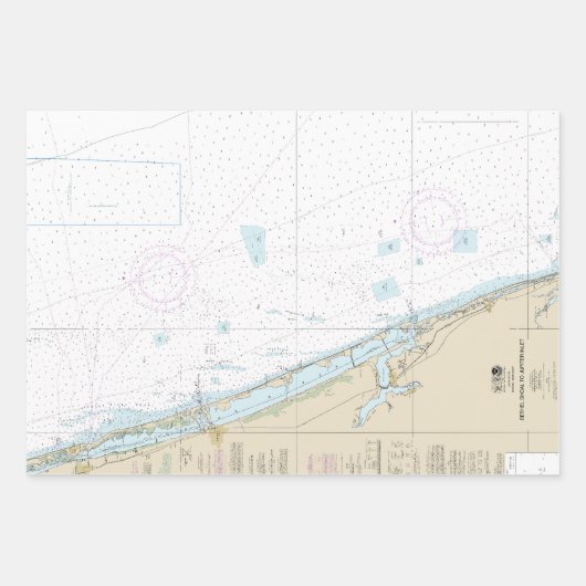 Authentisches Florida-Schiff Geschenkpapier Set (Vorderseite 3)