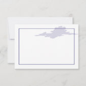 Authentisches Leuchtturm Danke Karte (Rückseite)