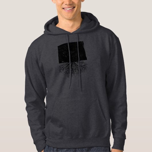 Authentisches North Dakota wurzelt Sweatshirt (Vorderseite)