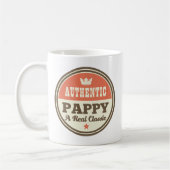 Authentisches Pappy ein wirklicher Klassiker Kaffeetasse (Links)