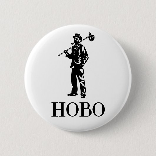 Authentisches Premium-Design des HOBO Button (Vorderseite)