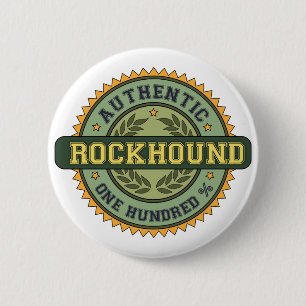 Authentisches Rockhound Button