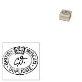 Authentisches Siegel des Vintagen Museums Gummistempel (Stempel)