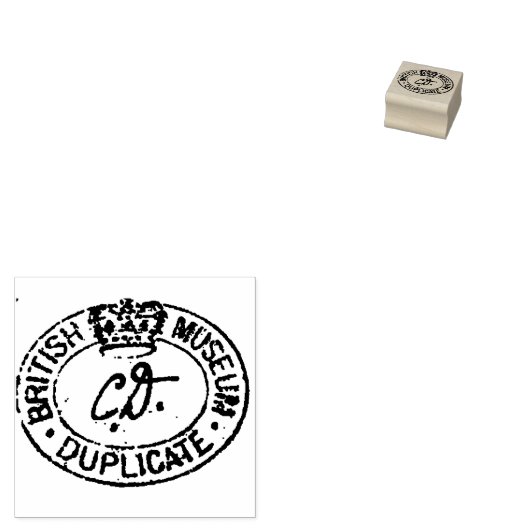 Authentisches Siegel des Vintagen Museums Gummistempel (Stempel)