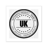 Authentisches UK-Qualitätskreis-Original-Präge-Sie Permastempel (Design)