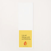 Authentizität Yoga Mat Yogamatte (Vorderseite)