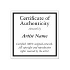 Authentizitätszertifikat für benutzerdefinierbares