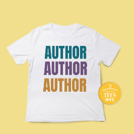 Author-T - Shirt-Herbstfarben T-Shirt