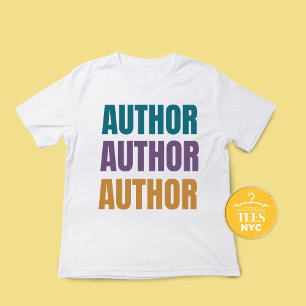 Author-T - Shirt-Herbstfarben T-Shirt