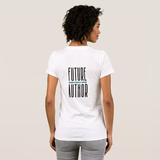 Author Vibes Writer T - Shirt (Schwarz voll)